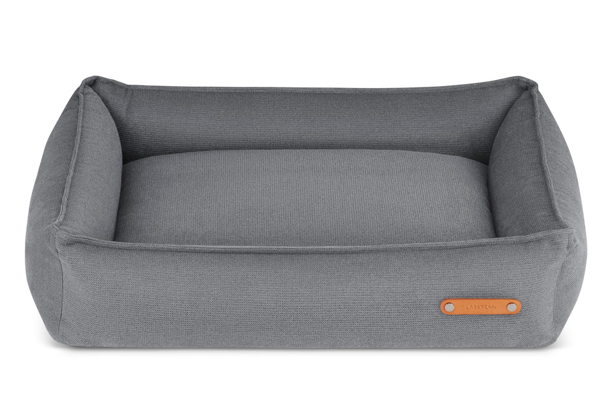 Labbvenn Bosca Dog Bed- Grey 1