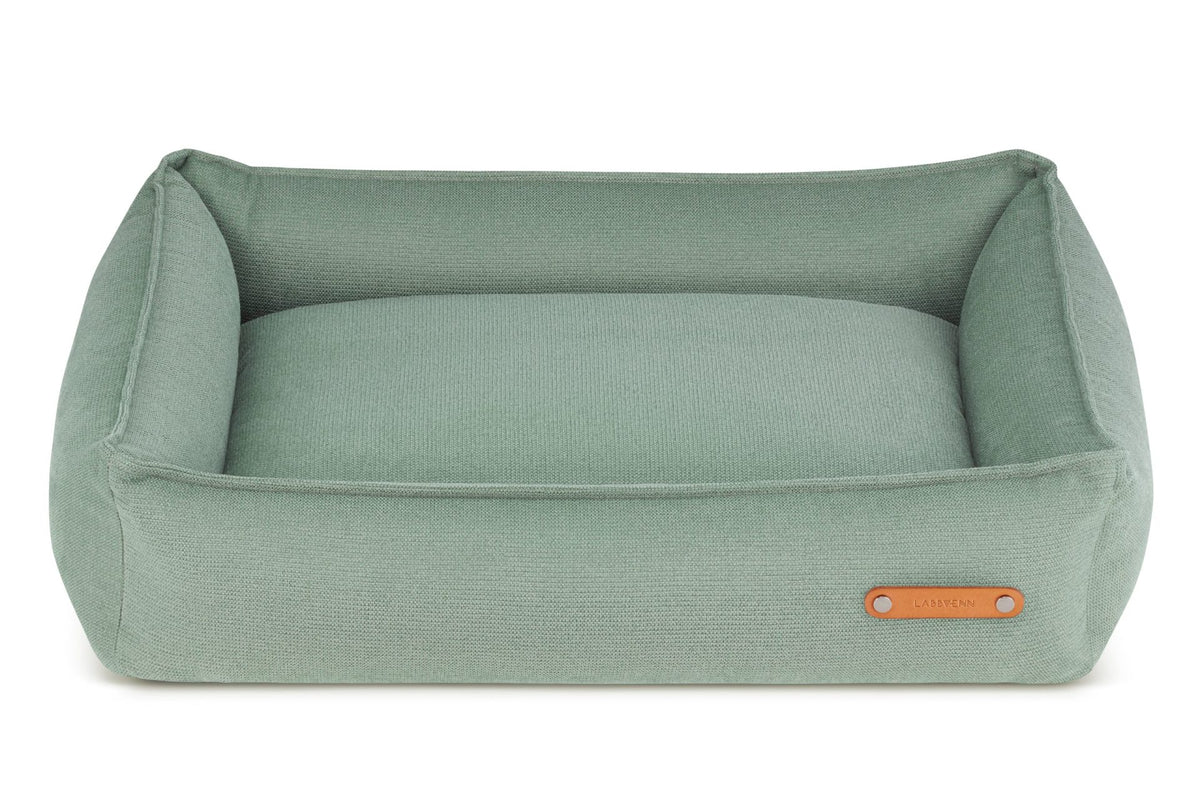 Labbvenn Bosca Dog Bed- Soft Teal 1
