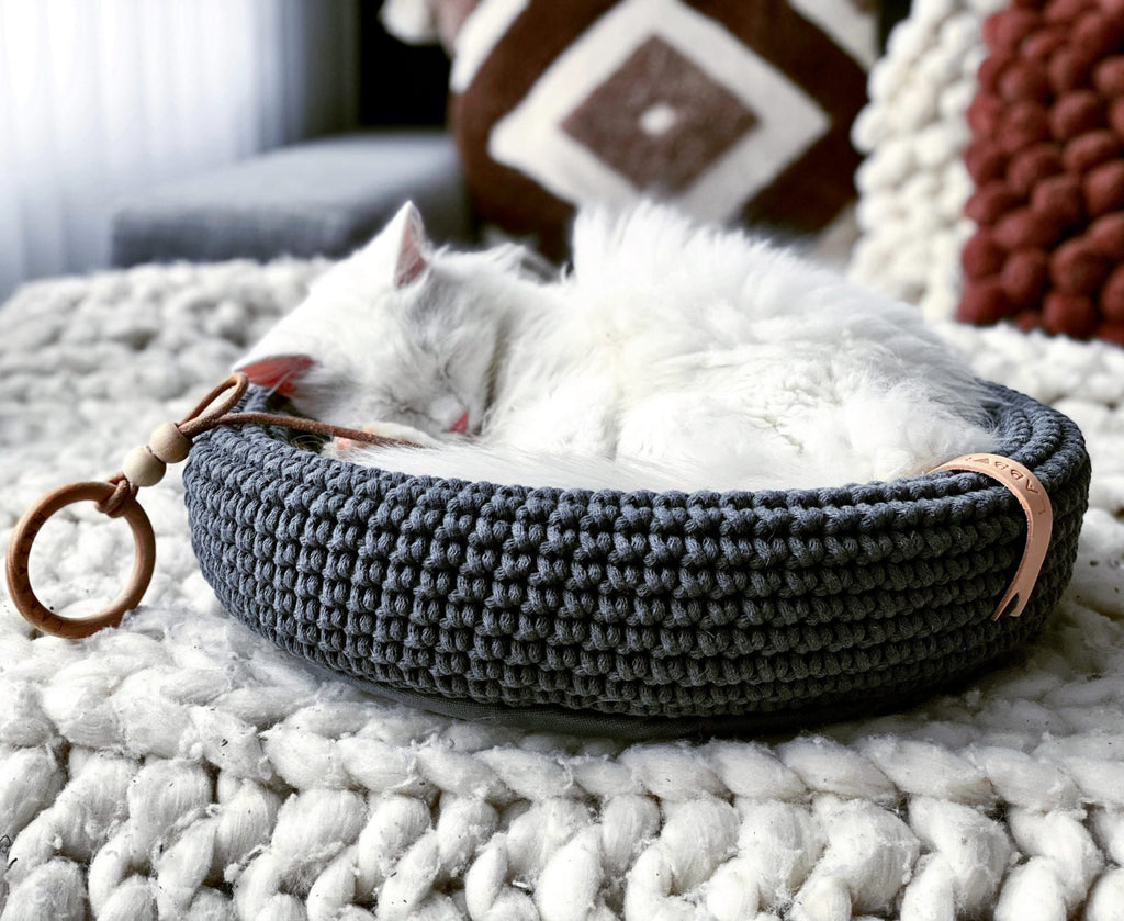 Labbvenn Coco Cat Basket- Anthracite