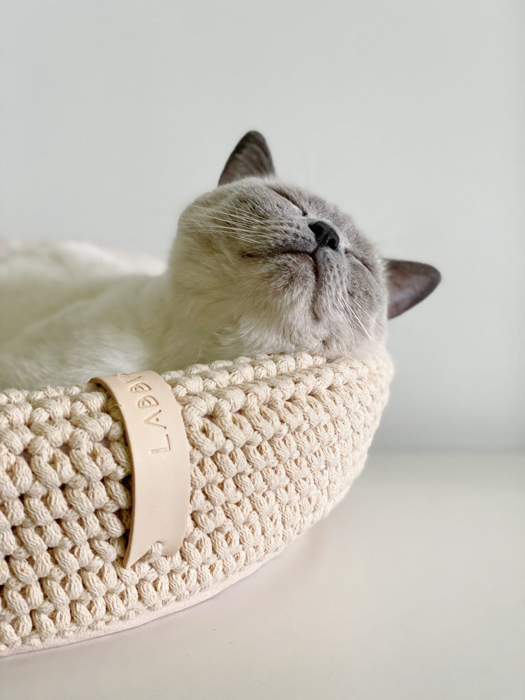 Labbvenn Coco Cat Basket- Beige