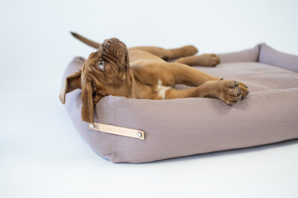 Labbvenn Stokke Dog Bed- Pink