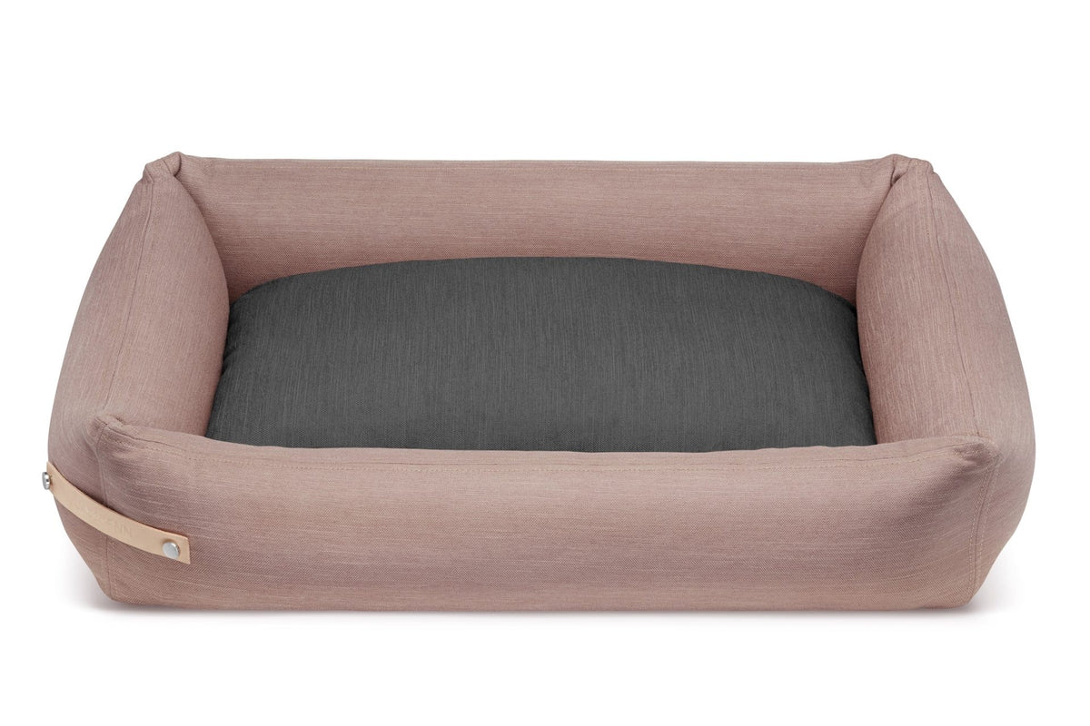 Labbvenn Stokke Dog Bed- Pink/Grey
