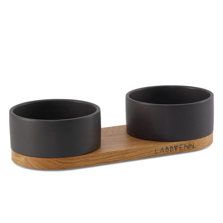 Labbvenn Vuku Ceramic Double Buffet- Black