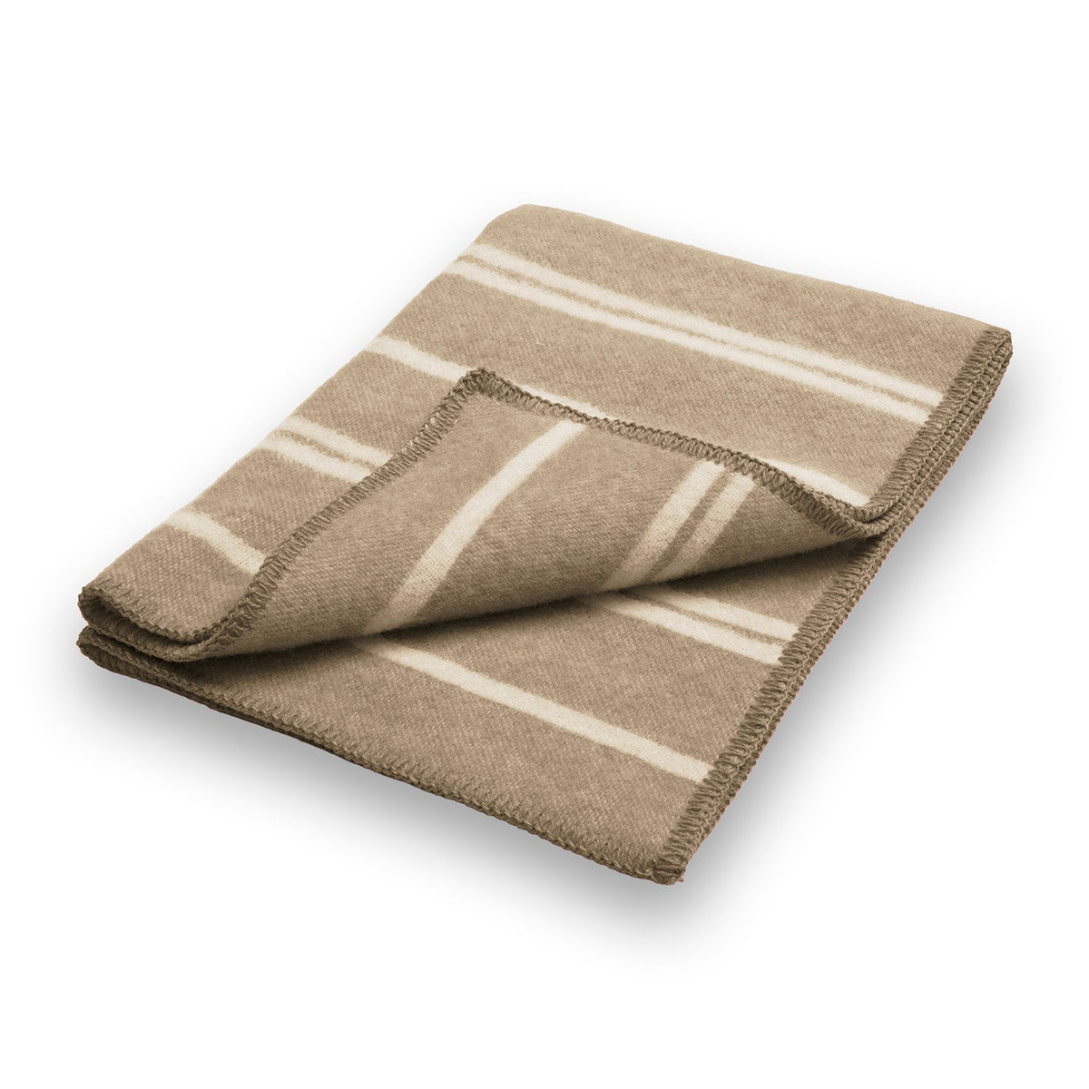 MiaCara Rigato Wool Dog Blanket — Chai – Cream