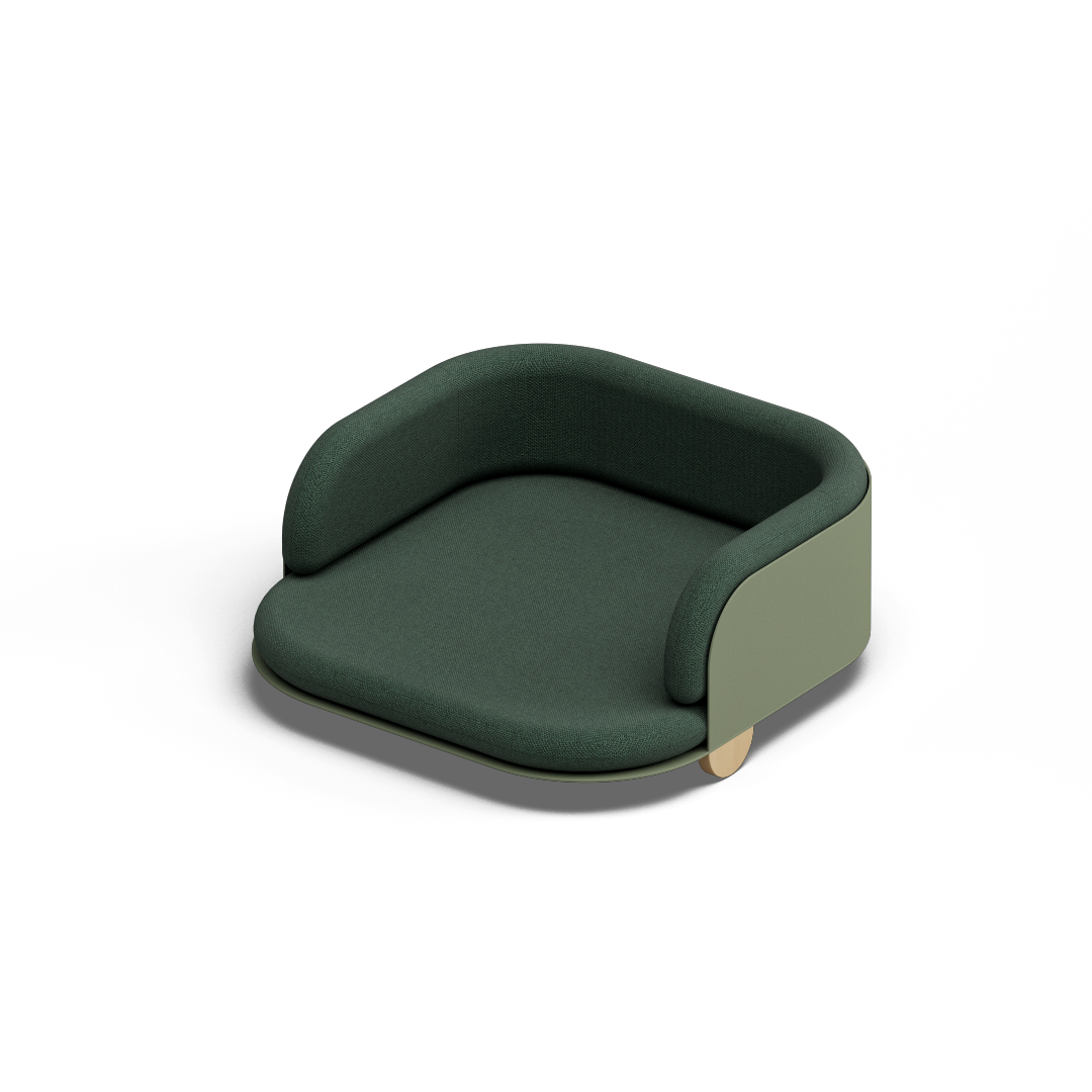 Musonero Cozy — Medium / Green Forest