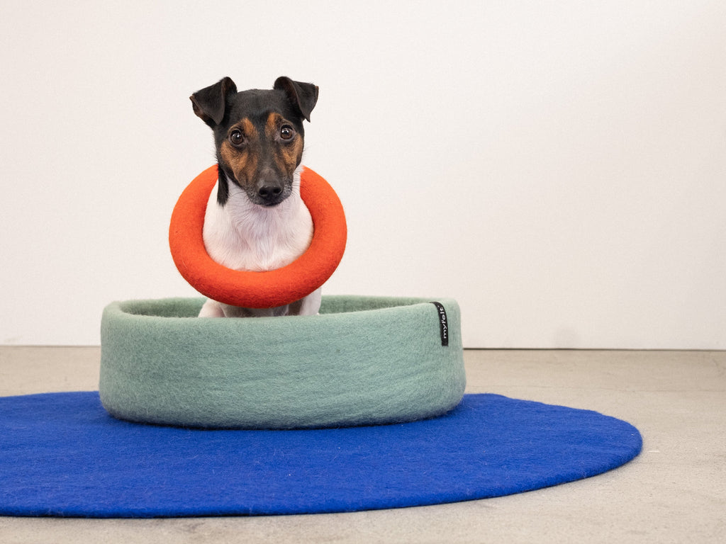 myfelt Fine Dog Basket — detail