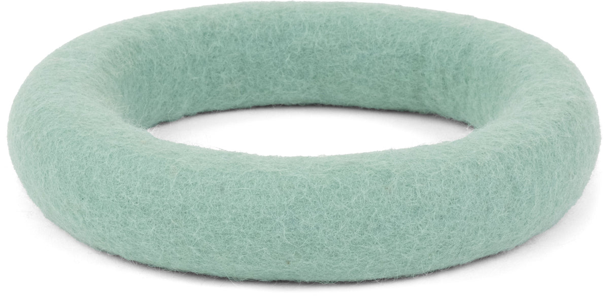 myfelt Fine Dog Toy - Ring — Turquoise