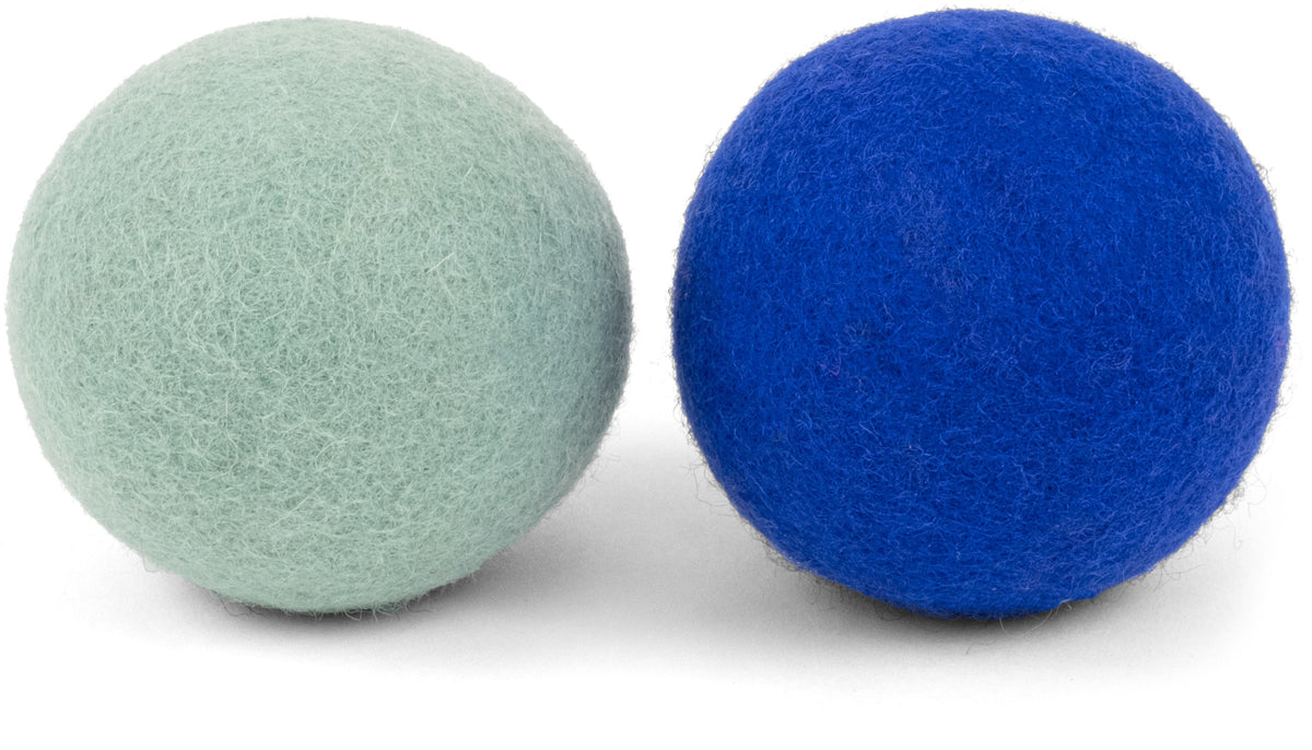 myfelt Fine & Isa Ball Set  — Turquoise / Royal Blue