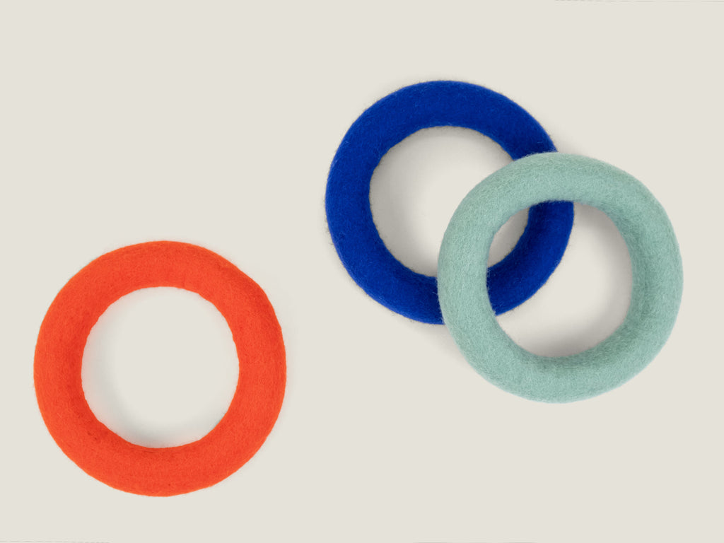 myfelt Mats Dog Toy - Ring — detail