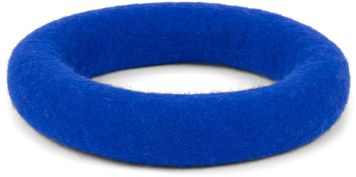 myfelt Isa Dog Toy - Ring — Royal Blue