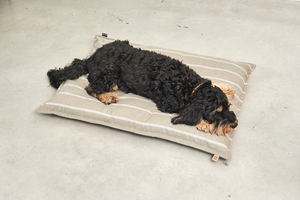 MiaCara Riga striped dog cushion