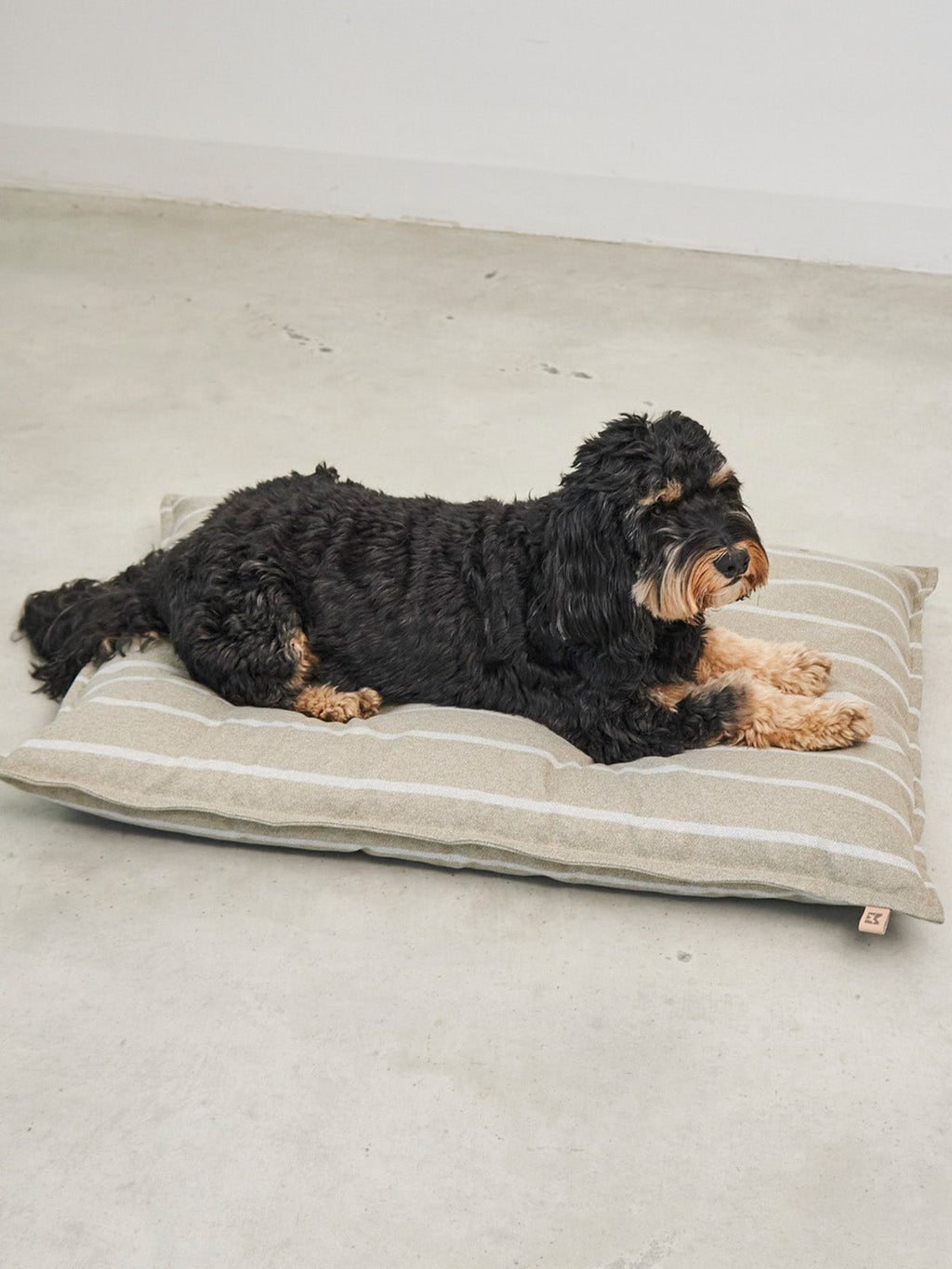 MiaCara Riga striped dog cushion